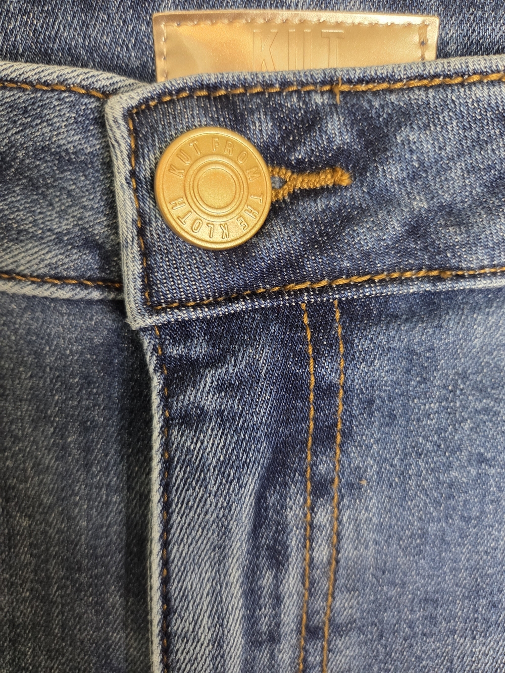 Kut From The Kloth Kelsey High Rise Ankle Flare Denim Jeans Sz 16 - Picture 6 of 10